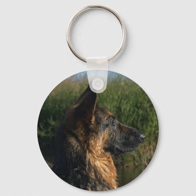 Chaveiro Teclado do german shepherd (Frente)