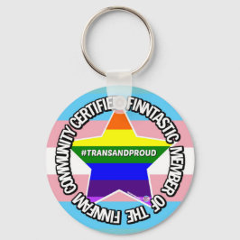 Chaveiro Teclado do Membro FinnFam Certificado (Trans)