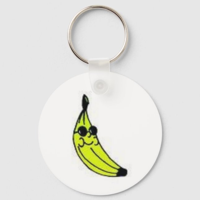 Chaveiro Teclado Funky Banana (Frente)