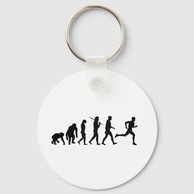 Chaveiro Teclados Desportivos - Evolução dos Runners (Frente)