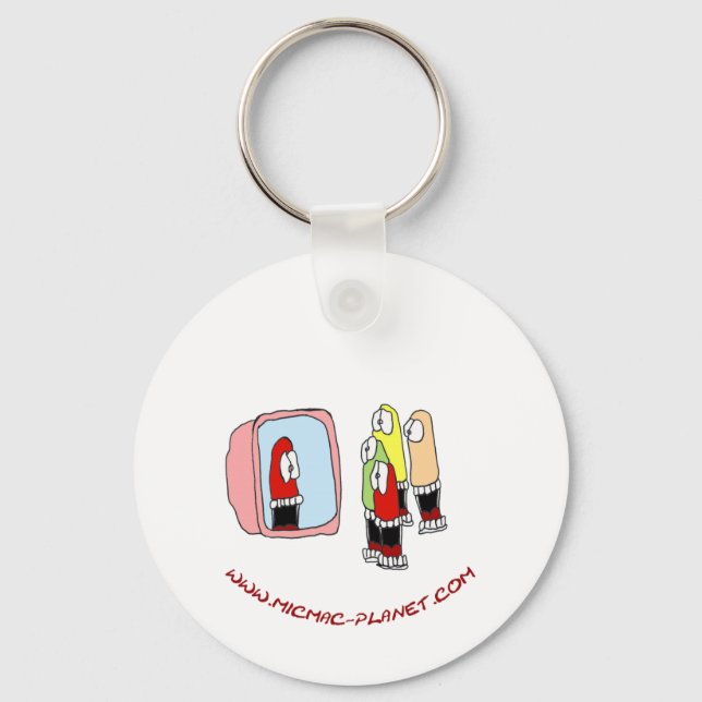 Chaveiro teclas de um tipo (Frente)