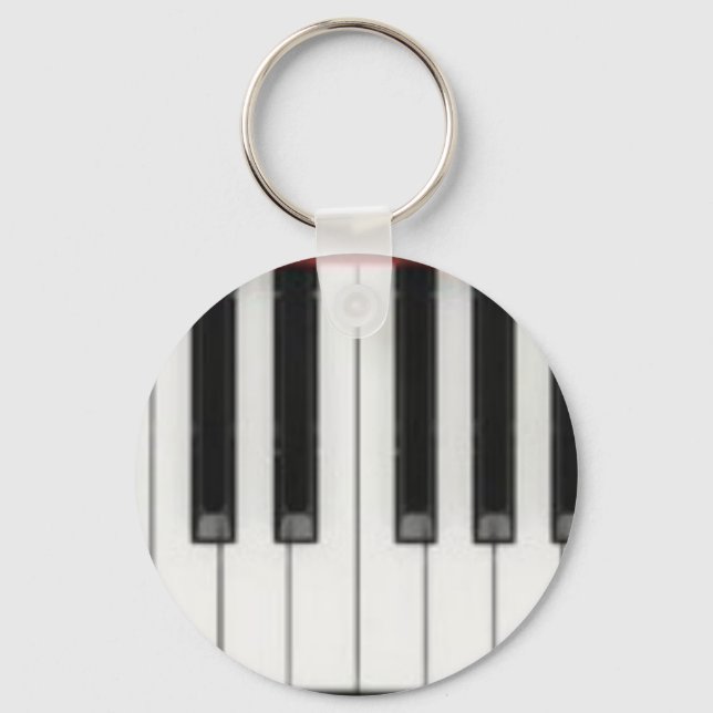 Chaveiro Teclas do teclado do Piano (Frente)