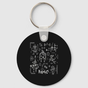 Chaveiro Técnico de Engenheiro de Robótica Funny Robô Vinta