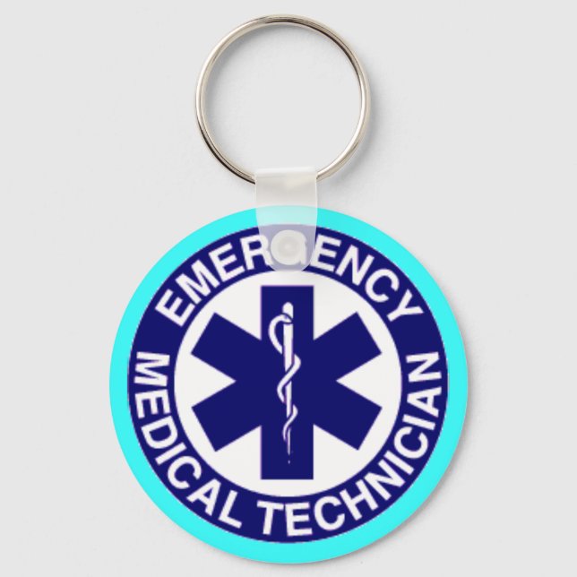Chaveiro Técnico médico de emergência EMT (Frente)