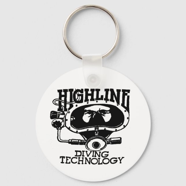 Chaveiro Tecnologia de Diving Highline (Frente)