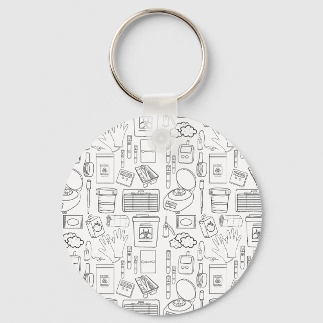 Chaveiro Tecnologia de laboratório (Frente)