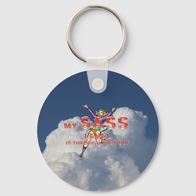 Chaveiro TEE My Sass Level (Frente)