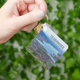 Chaveiro Tegernsee Bavaria Lake Germany Panorama Souvenir