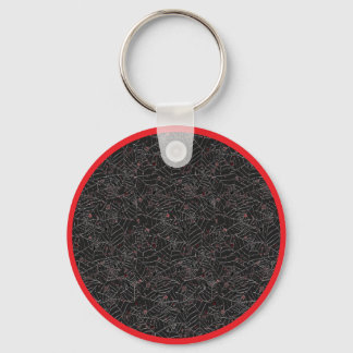 Chaveiro Teia de Aranha Assustadora de Halloween