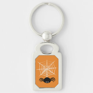Chaveiro Teia de Aranha de Halloween 