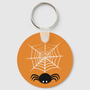 Chaveiro Teia de Aranha de Halloween