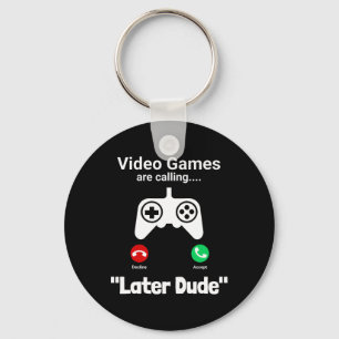 Chaveiro Tela de Chamada de Gamer Divertida – Controle “Dep