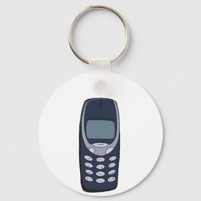 Chaveiro Telefone celular Vintage (Frente)