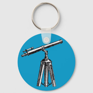 Chaveiro Telescópio Antigo