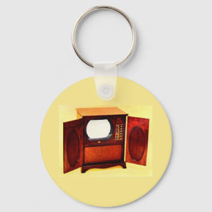 Chaveiro televisor n.o 1 de cerca de 1950