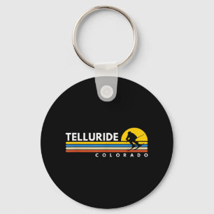 Chaveiro Telluride Co Colorado Vintage Retro Souvenirs Skii