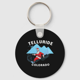 Chaveiro Telluride Colorado - Snowboard de Papai Noel