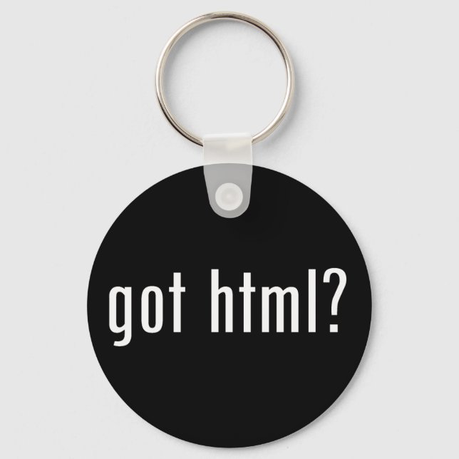 Chaveiro tem html? (Frente)