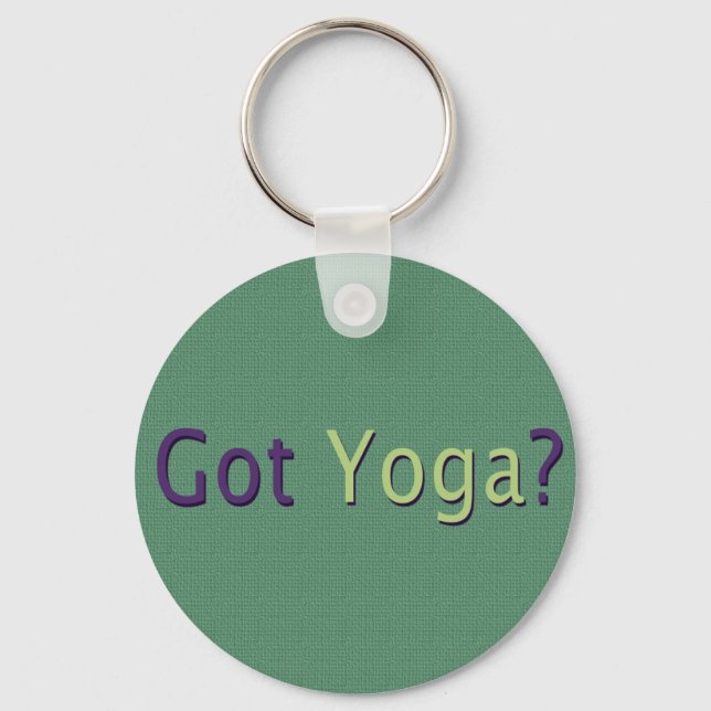 Chaveiro Tem Yoga? (Frente)