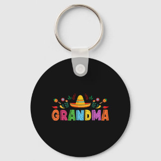 Chaveiro Tema de festa de aniversário da vovó Mexicana Fies