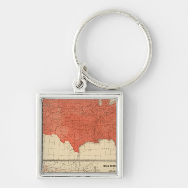 Chaveiro Temperatura média (Frente)