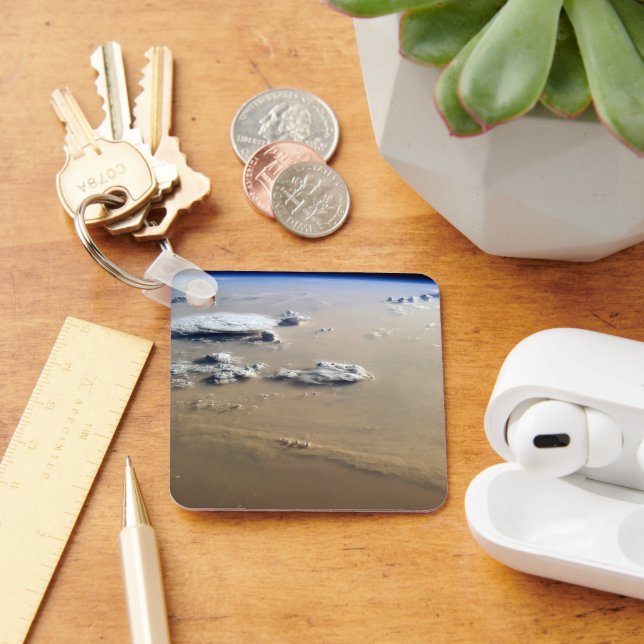 Chaveiro Tempestade De Poeira Nos Mares De Areia Do Deserto (Mesa)