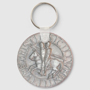 CHAVEIRO TEMPLAR KNIGHTS O EMBLEMA