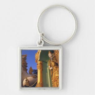 Chaveiro Templo de Burma (Mianmar), Rangum (Yangon)