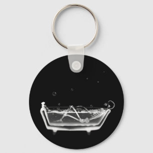 Chaveiro Tempo de Banho do Esqueleto de Raio X