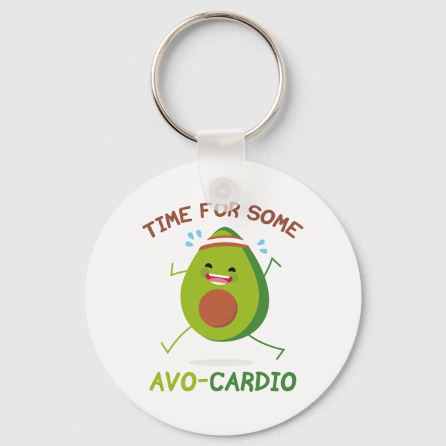 Chaveiro Tempo Para Alguns Avo-Cardio (Frente)