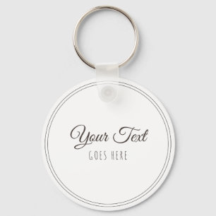 Chaveiro Tendência Simples de Vintage de Produto Fabricado