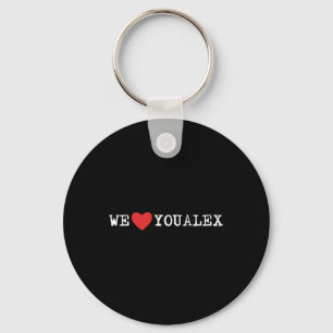 Chaveiro Tendência #WELOVEYOUALEX Câncer de pâncreas Awaren