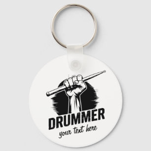 Chaveiro Tendy Personalizado Drummer Fist Com Tritões