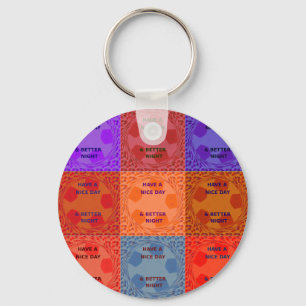 Chaveiro Tenha cores de belo dia