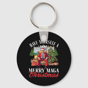 Chaveiro Tenha Uma Feliz De Papais noeis De Natal Engraçado