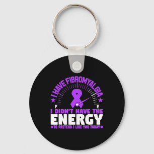 Chaveiro Tenho Fibromialgia Não Tenho Energia Para Pré-visu