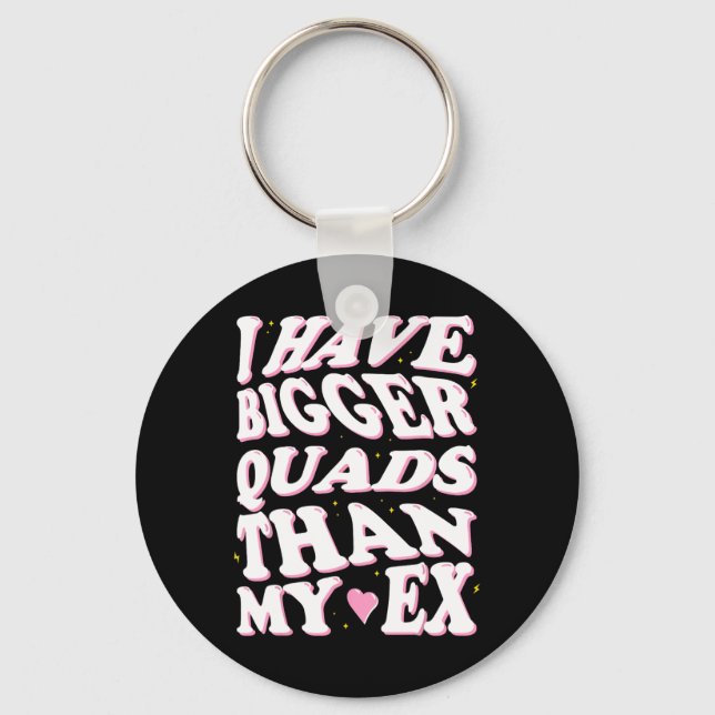 Chaveiro Tenho Quadros Maiores Que O Meu Ex (Frente)