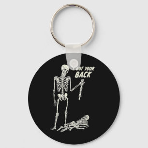 Chaveiro Tenho Seu Esqueleto De Halloween De Ck Sarcástico