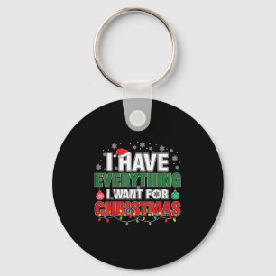 Chaveiro Tenho tudo que quero no Natal, sou eu