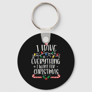 Chaveiro Tenho tudo que quero no Natal, sou eu