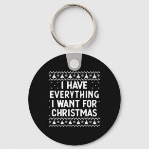 Chaveiro Tenho tudo que quero no Natal, sou eu