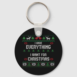 Chaveiro Tenho tudo que quero no Natal, sou eu