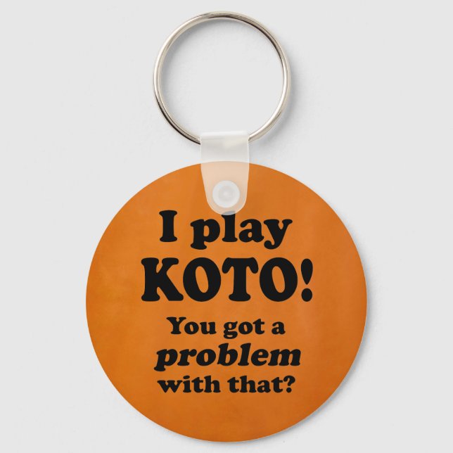 Chaveiro Tenho Um Problema Com Isso, Koto (Frente)