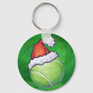 Chaveiro Tênis Ball de Natal Verde