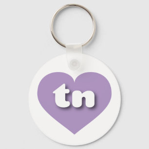 Chaveiro Tennessee Lavanda Heart - Love Postcard