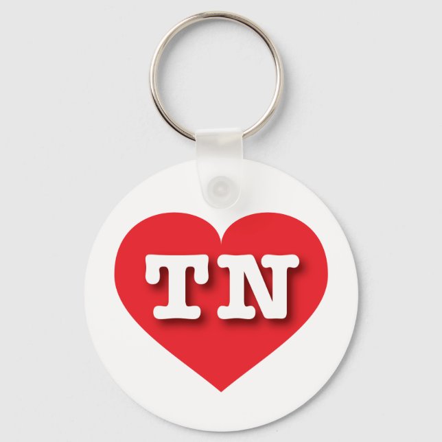 Chaveiro Tennessee Red Heart - Adoro TN (Frente)