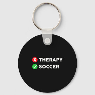 Chaveiro Terapeuta Amante de Futebol Engraçado Torcedor Tre