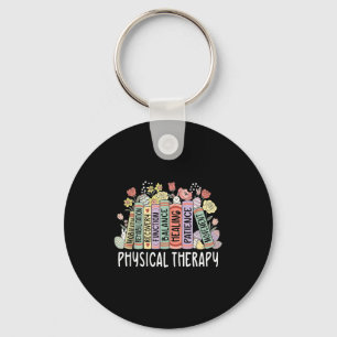 Chaveiro Terapia física floral livro páscoa pt fisioterapia