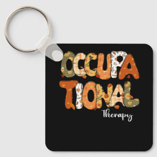 Chaveiro Terapia Ocupacional Engraçada Abóbora Árvore de ou