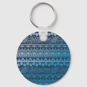 Chaveiro Terceiro padrão étnico tribal, perfeito.